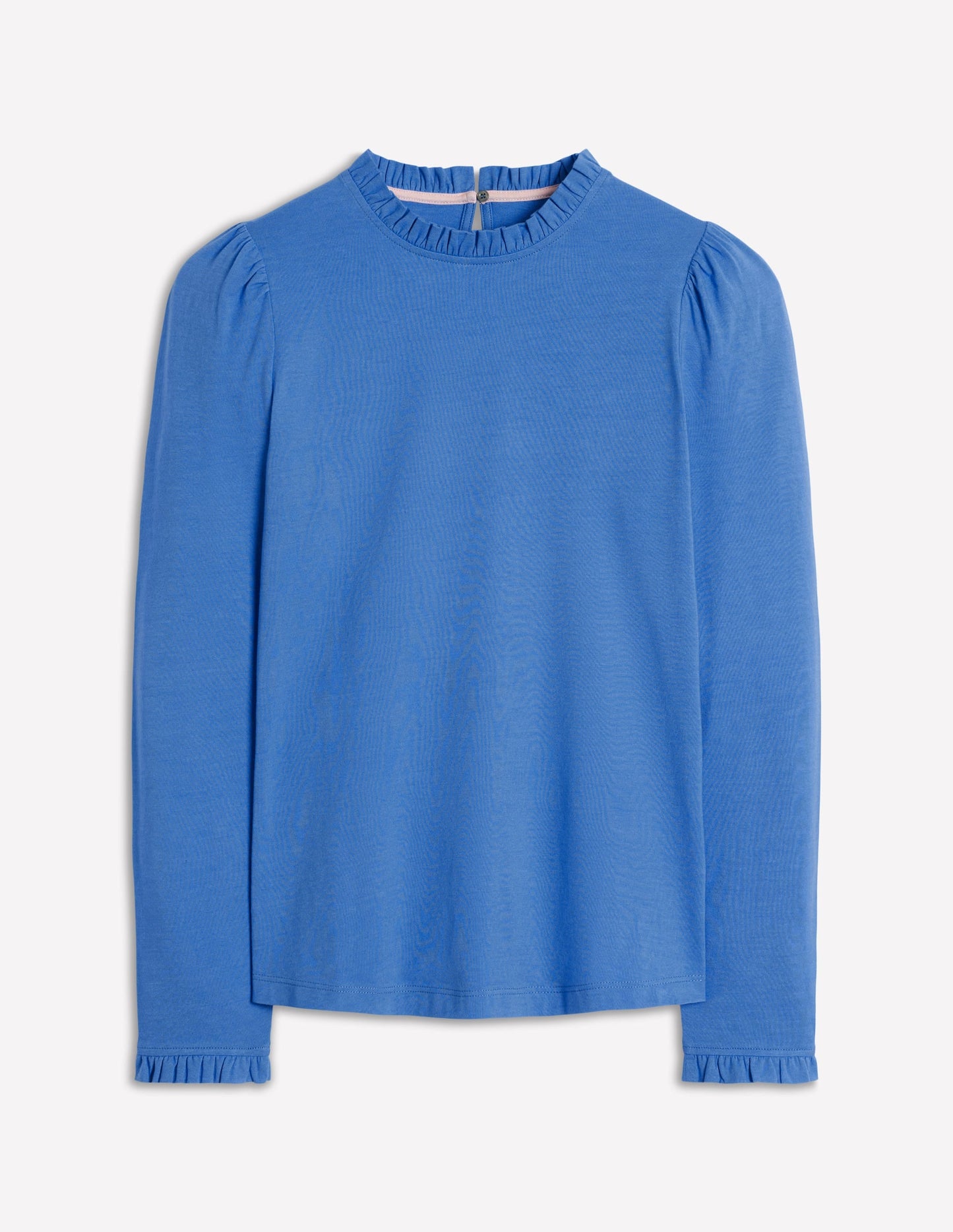 Supersoft Frill Detail Top-Meadow Spring